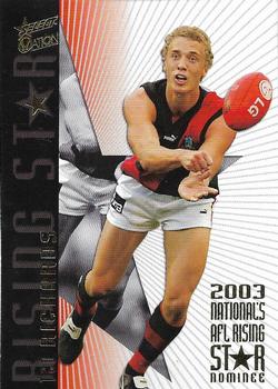 2004 Select Ovation - 2003 AFL Rising Star Nominee #RSN15 Ted Richards Front